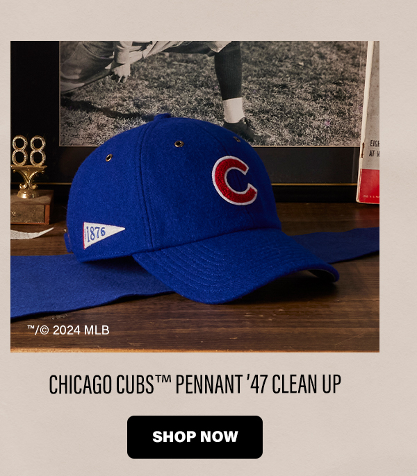 CHICAGO CUBS™ PENNANT ’47 CLEAN UP | SHOP NOW