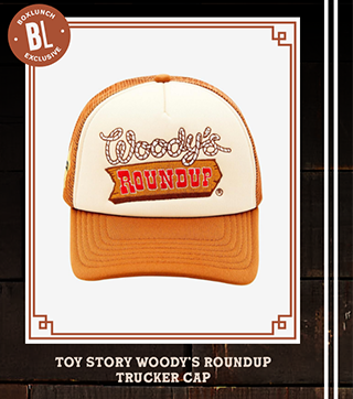 Toy Story Woody's Roundup Trucker Cap