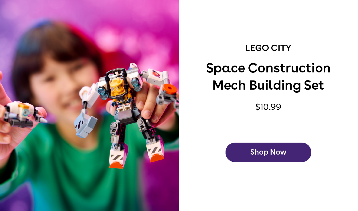 LEGO City Space Construction Mech Building Set $10.99 Shop Now