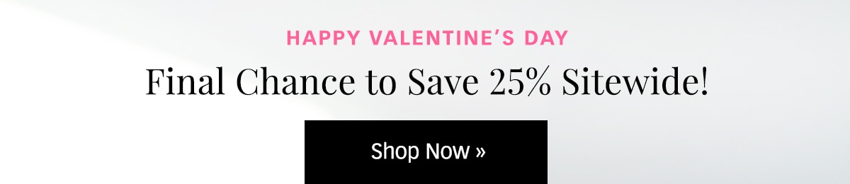 Save 25% Sitewide »