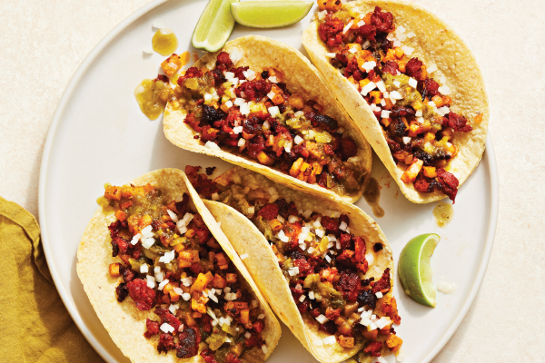 Potato and Chorizo Tacos