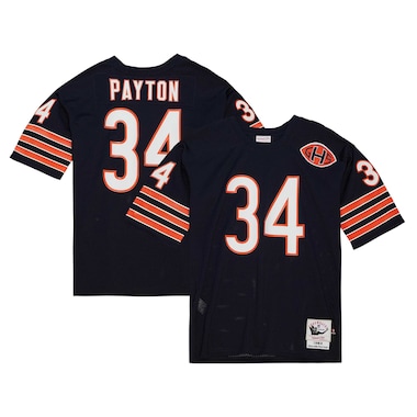  Mitchell & Ness Walter Payton Navy  1983 Authentic Throwback Retired Player Jersey