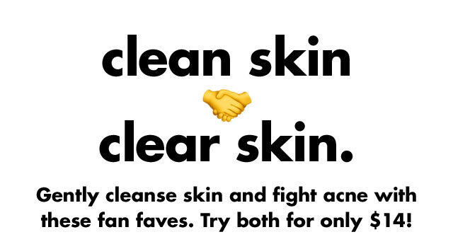 gently cleanse skin