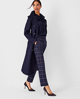 The Petite Eva Ankle Pant in Plaid