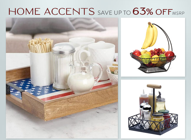 Shop Home Accents | Save up to 63% Off MSRP