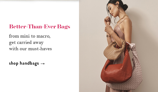 Best in Bags: from mini to macro, get carried away with our must-haves.