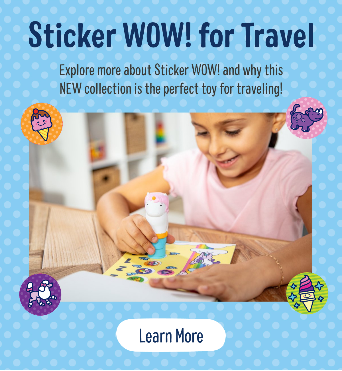 Sticker WOW! for Travel