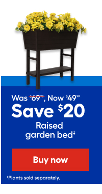 Was $69.98 , Now $49.98 Save $20 Raised garden bed