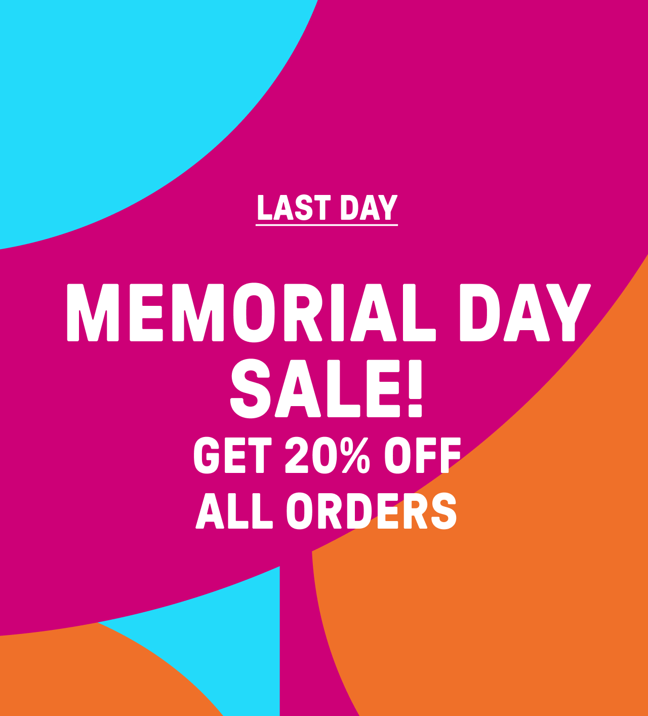 Memorial Day Sale!