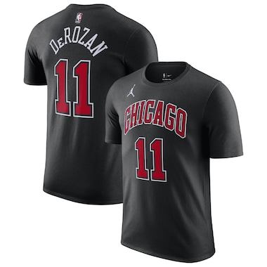  Jordan Brand DeMar DeRozan Black  2022/23 Statement Edition Name & Number T-Shirt