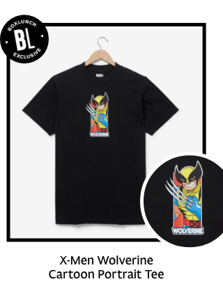 X-Men Wolverine Cartoon Portrait Tee