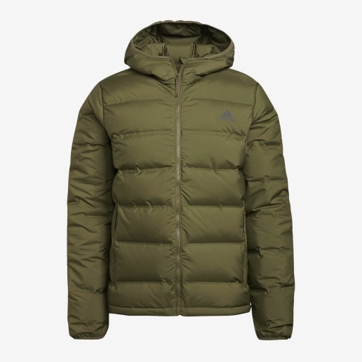 adidas Helionic Hooded Down Jacket Mens