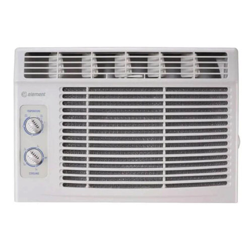 Element Electronics 5,000 BTU 115 Volt 3.26 EER Window Air Conditioner - White