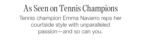 As Seen on Tennis Champions