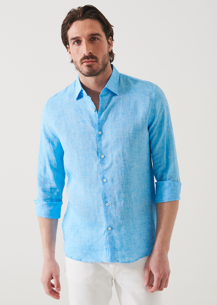 LINEN CHAMBRAY SHIRT