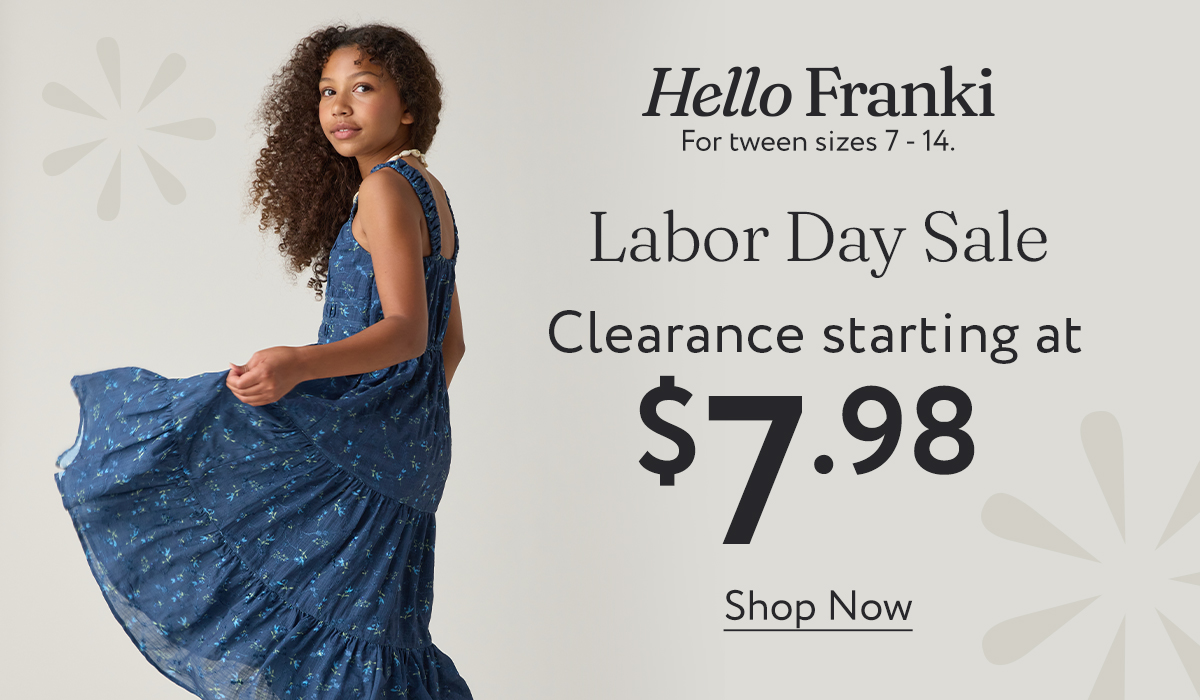 Shop HelloFranki- fashion for tweens size 7-14