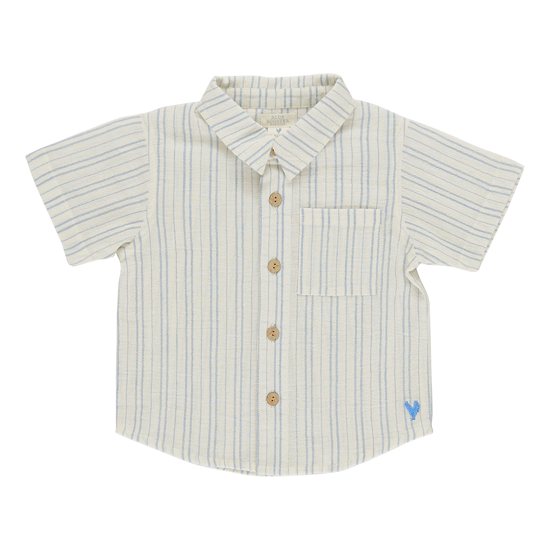 Image of Boys Jack Shirt - Riviera Stripe