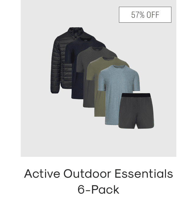 Active Outdoor Essentials 6-Pack