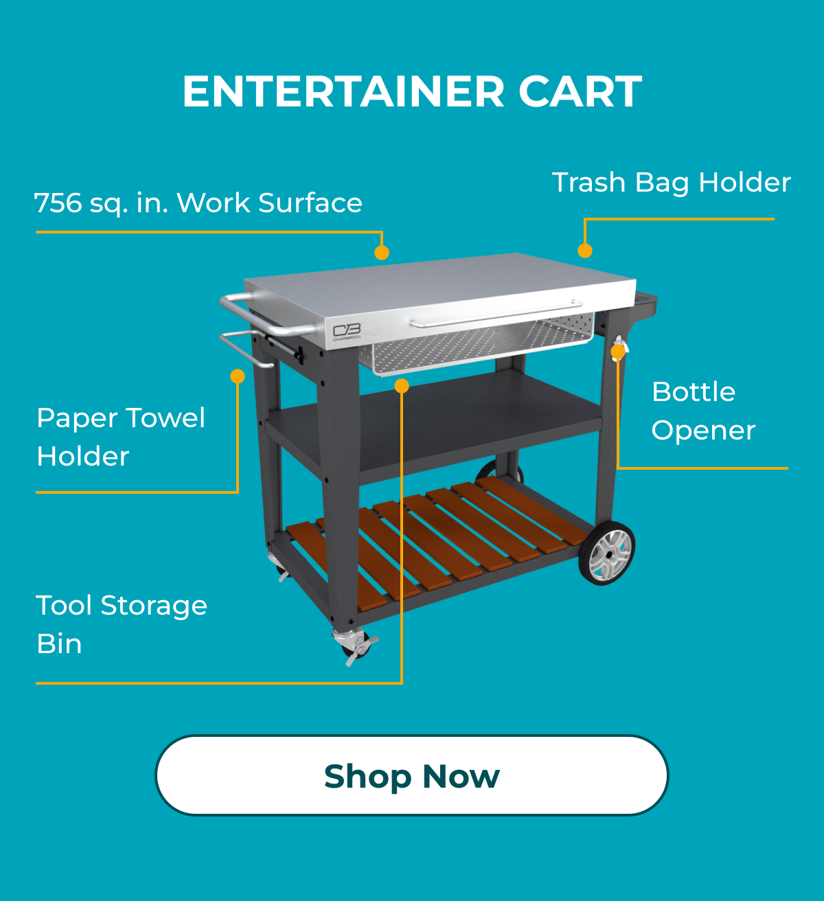 Shop Entertainer Cart