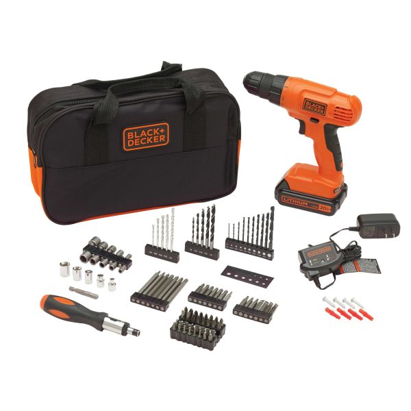 Image of 20V MAX* POWERCONNECT™ Cordless Drill & 100-Piece Kit