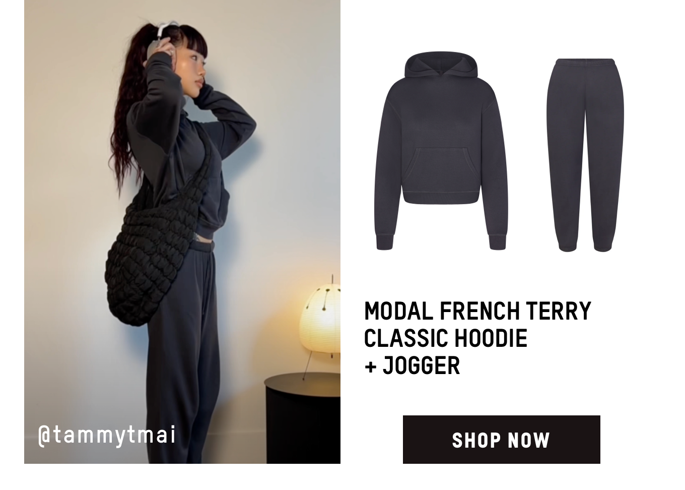 MODAL FRENCH TERRY CLASSIC HOODIE + JOGGER