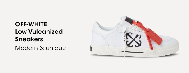 off white low vulcanized sneakers