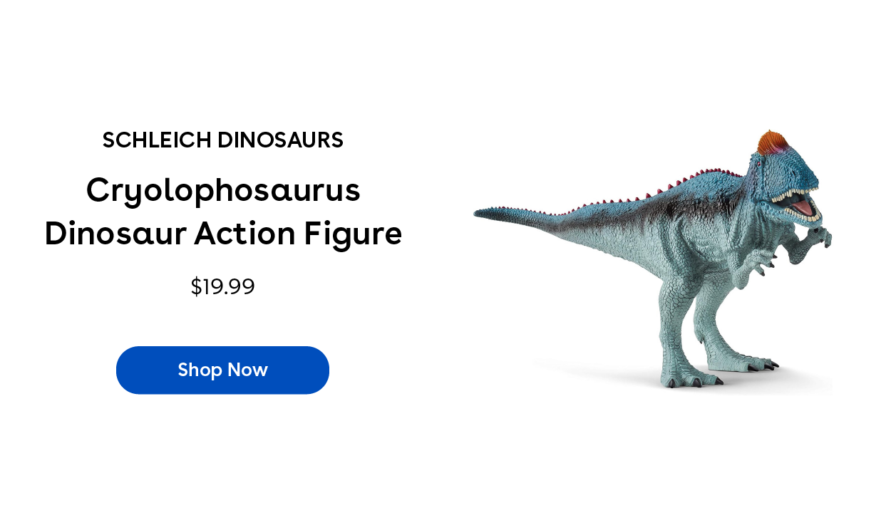 Schleich Dinosaurs Cryolophosaurus $19.99 Shop Now