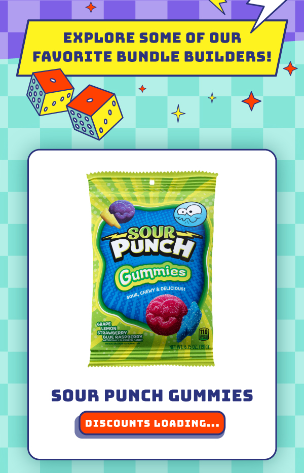 Explore some of our favorite bundle builders: Sour Punch Gummies >>>