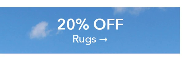 20% OFF RUGS