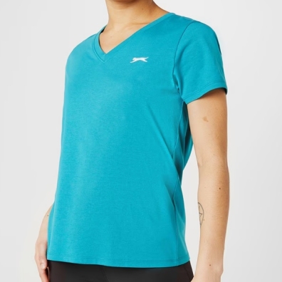 Slazenger V Neck T Shirt Womens