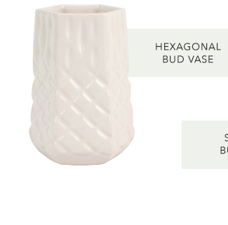 Tessere Hexagonal Bud Vase