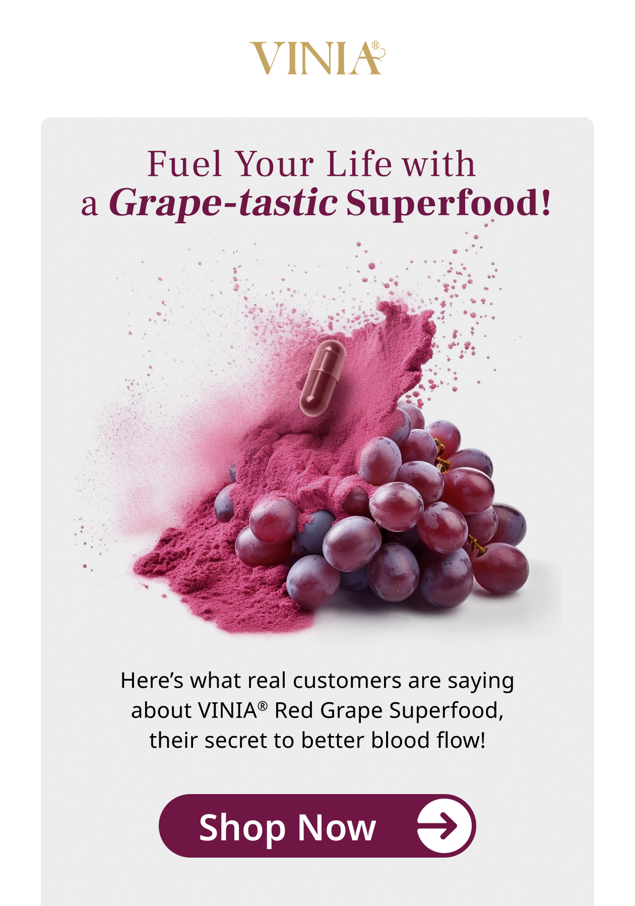 Fuel Your Life with a Grape-tastic Superfood!