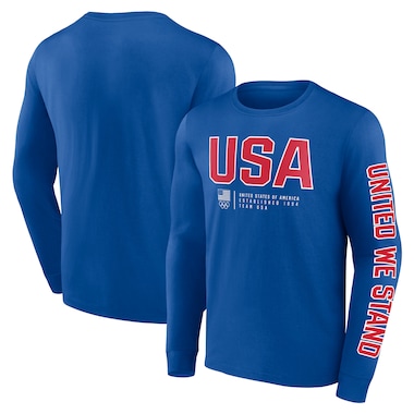  Fanatics Royal  Strive For Gold Long Sleeve T-Shirt