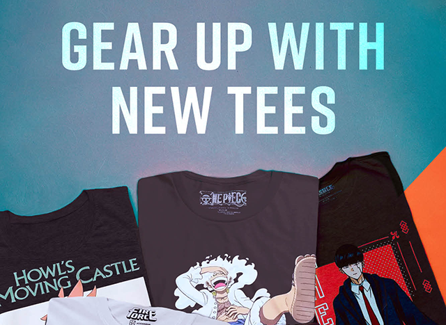 Gear Up With New Tees Shop Anime