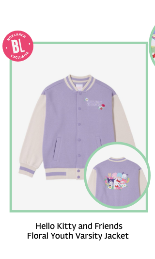 Hello Kitty and Friends Floral Youth Varsity Jacket