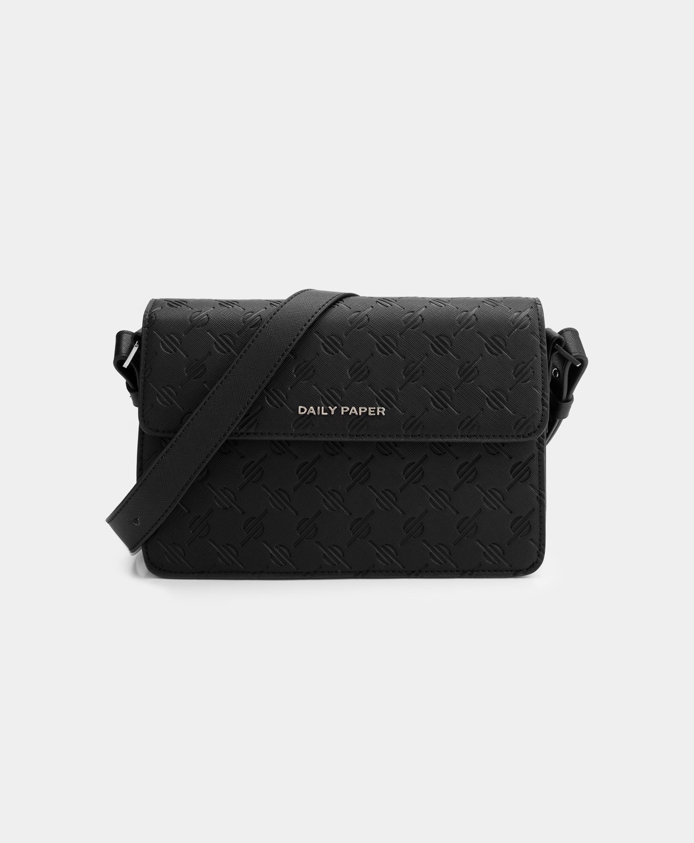 Image of Black Meru Monogram Bag