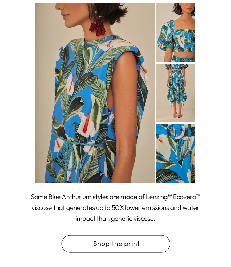 Blue Anthurium styles