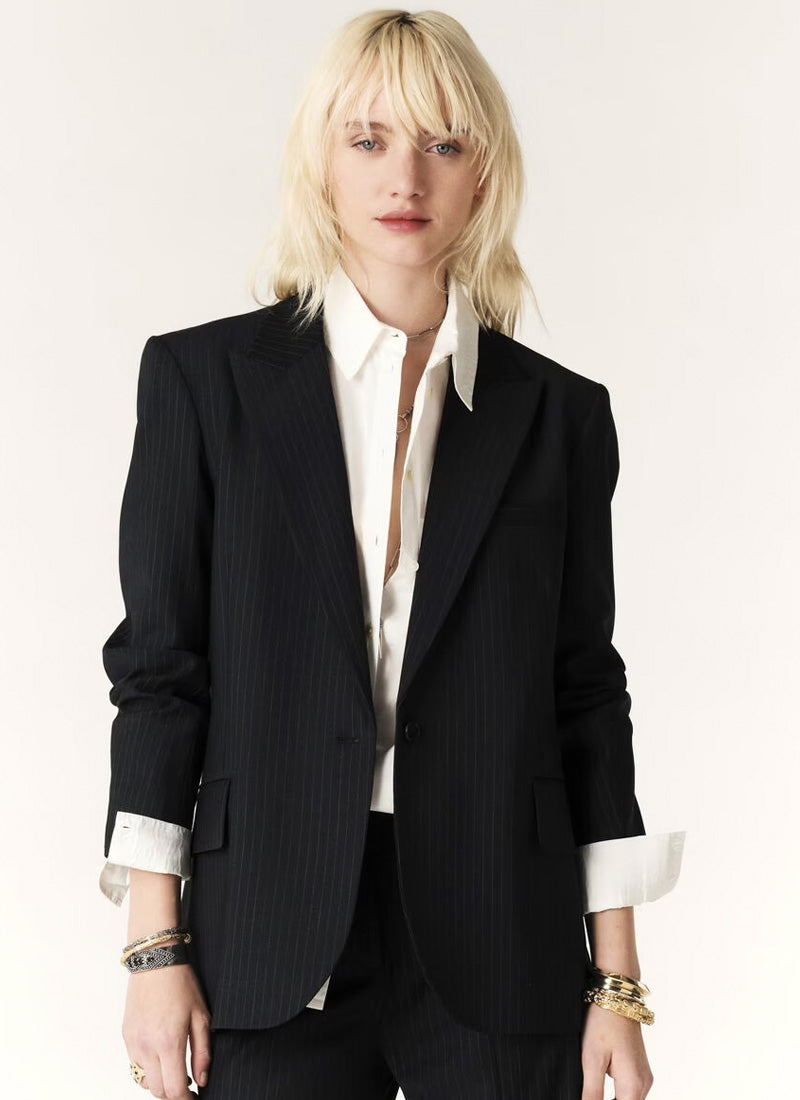 Image of Payne Pinstripe Blazer