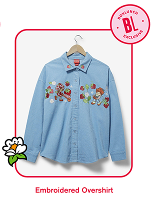 Embroidered Overshirt