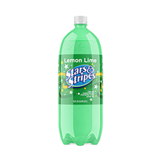 2.75-L. Stars & Stripes lemon and lime soda