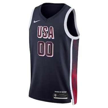  Nike  Navy  USA Basketball 2024 Swingman Custom Jersey