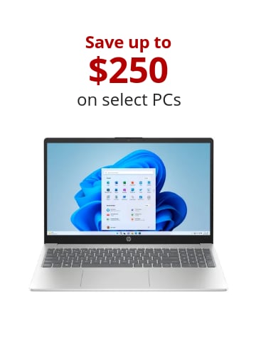 Save up to $250 on select PCs