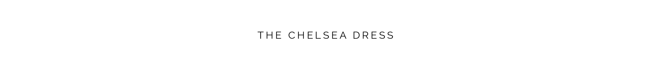 The Chelsea Dress