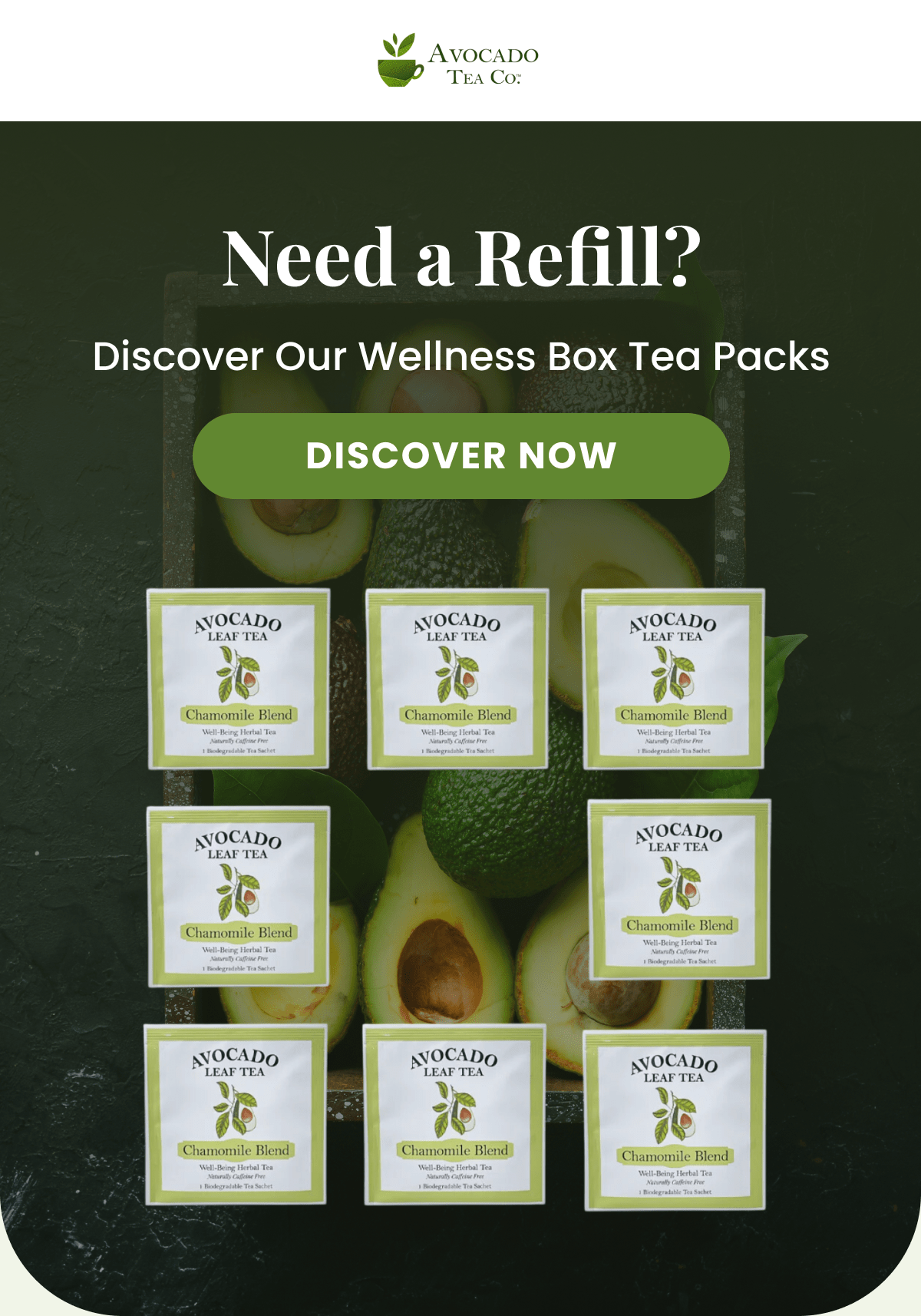 Need a Refill? Discover Our Wellness Box Tea Packs