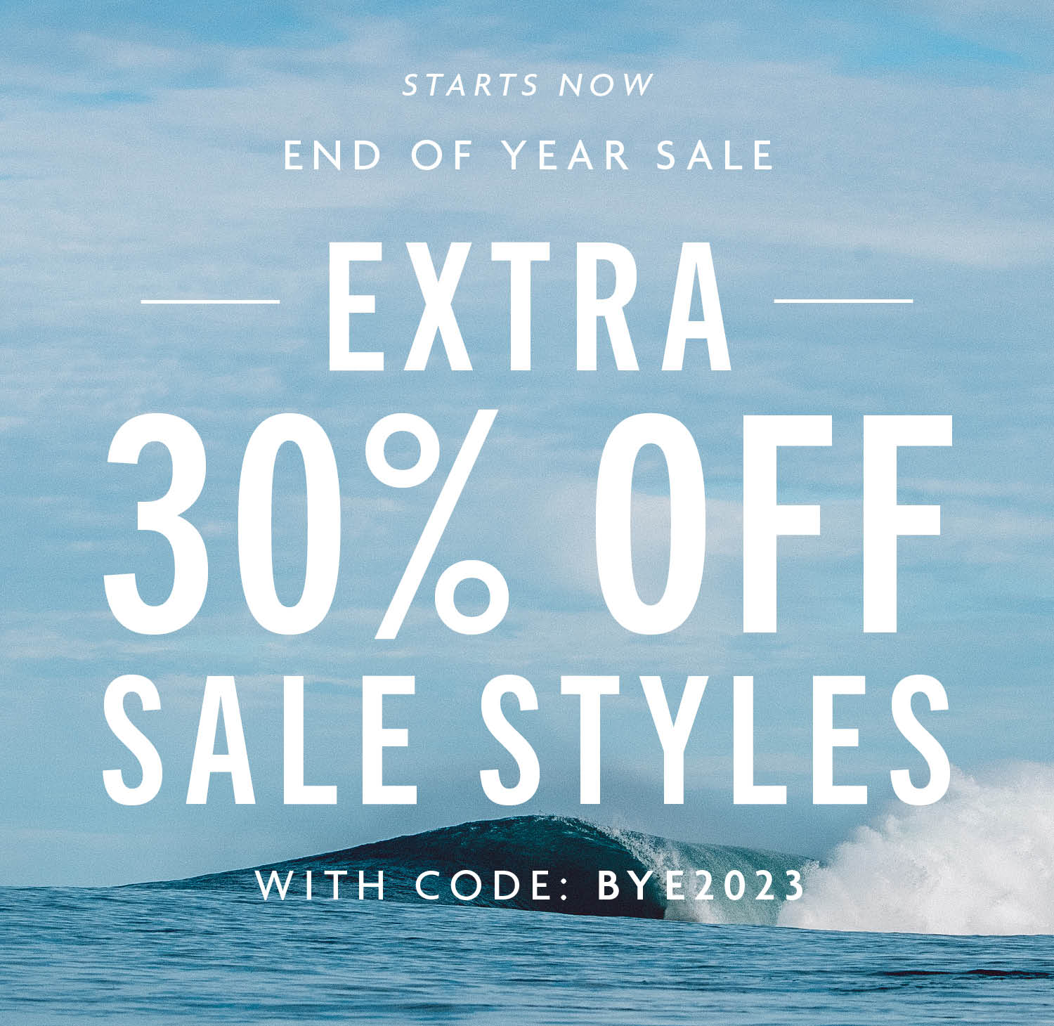 Extra 30% OFF Sale Styles