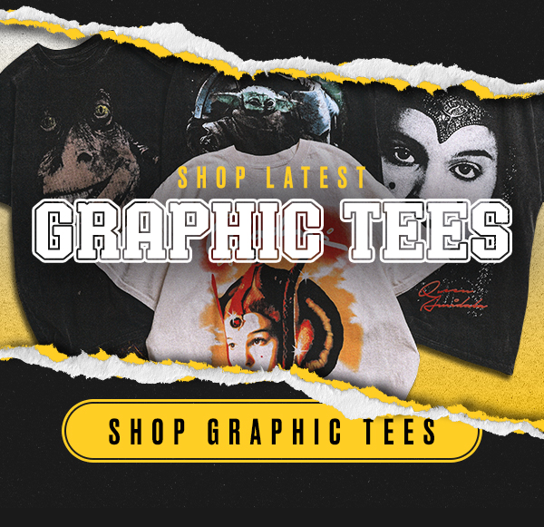 Graphic tees. Shop now