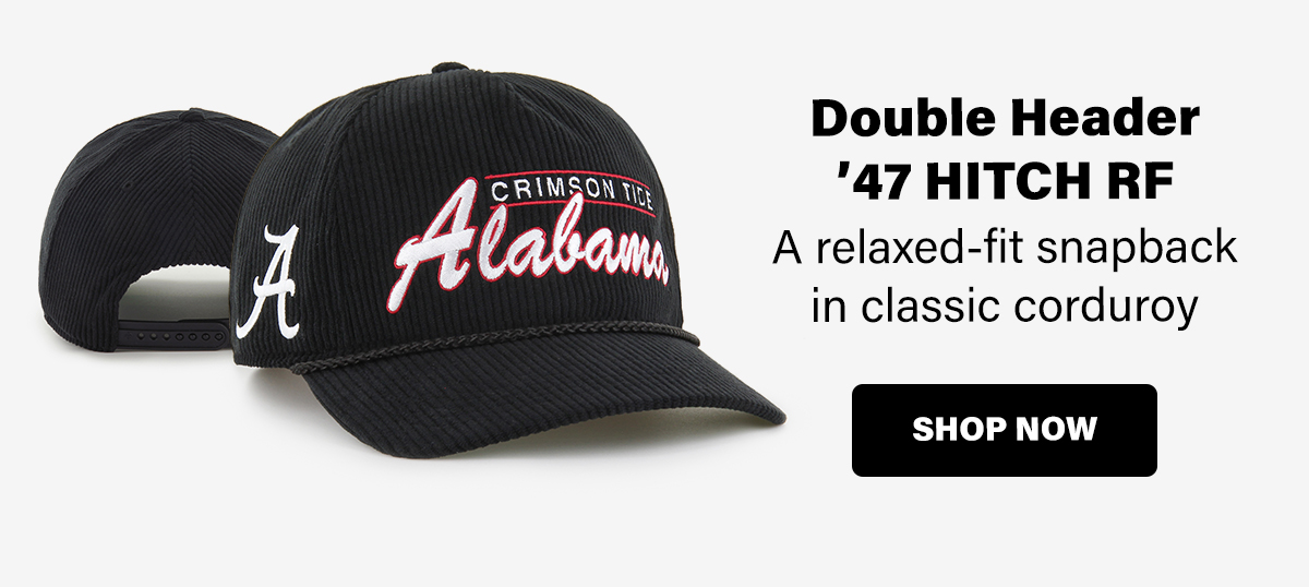 Double Header '47 HITCH RF A relaxed-fit snapback in classic corduroy SHOP NOW