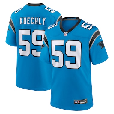  Nike Luke Kuechly Blue  Retired Player Game Jersey