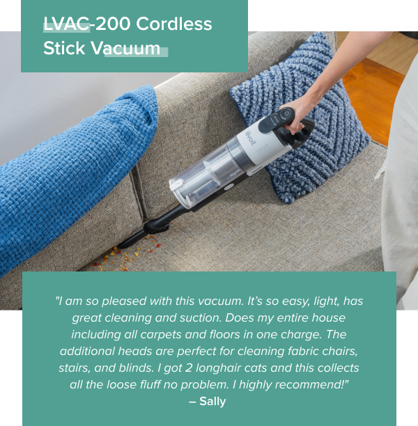 LVAC-200 Cordless Vacuum