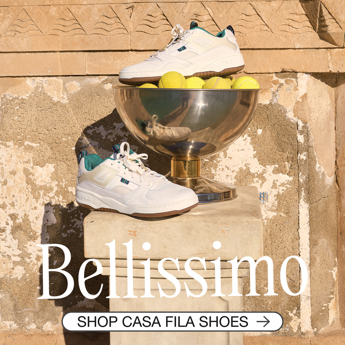 Bellissimo. Shop CASA FILA SHOES